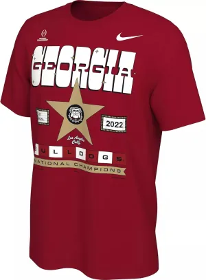 Nike Men's Georgia Bulldogs 2022 College Football National Champions T-Shirt