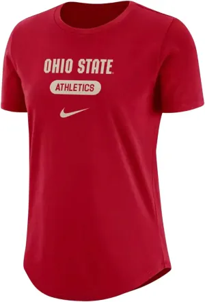 Nike Women's College University Athletics Pill Swoosh T-Shirt