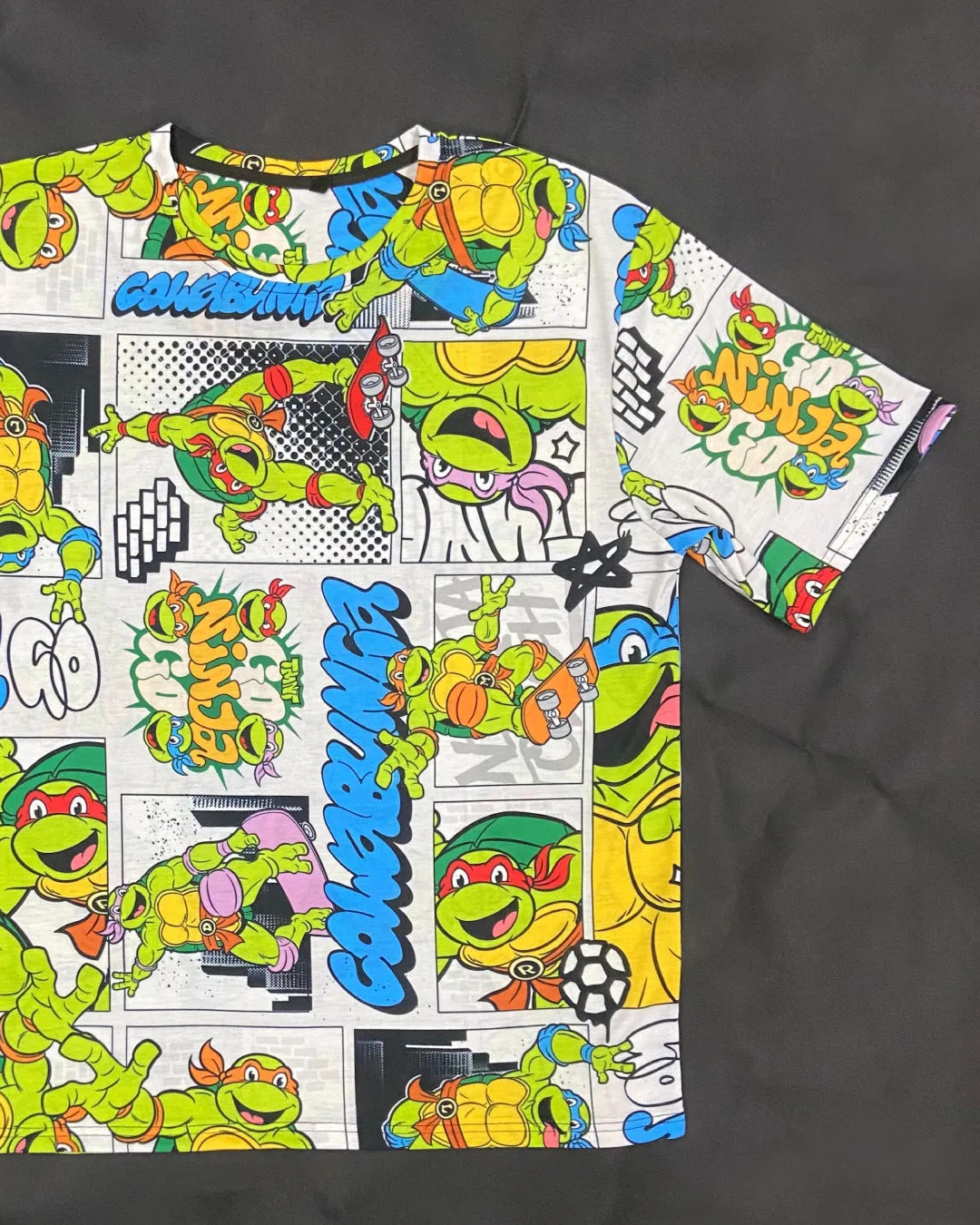Ninja Turtles Cowabunga Oversized T-shirt