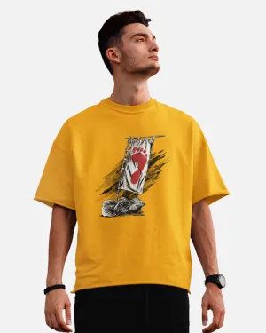 Ninja Turtles Shredder Foot Clan Oversized 100% Cotton Tshirt