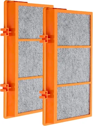 Nispira AER1 Filter Replacement for Holmes Air Purifier Smoke Grabber HAPF30AS-U4R HAPF30AT Odors Dust VOCs Remover 1.2 x 10 x 4.6 Inches, 2 Packs.
