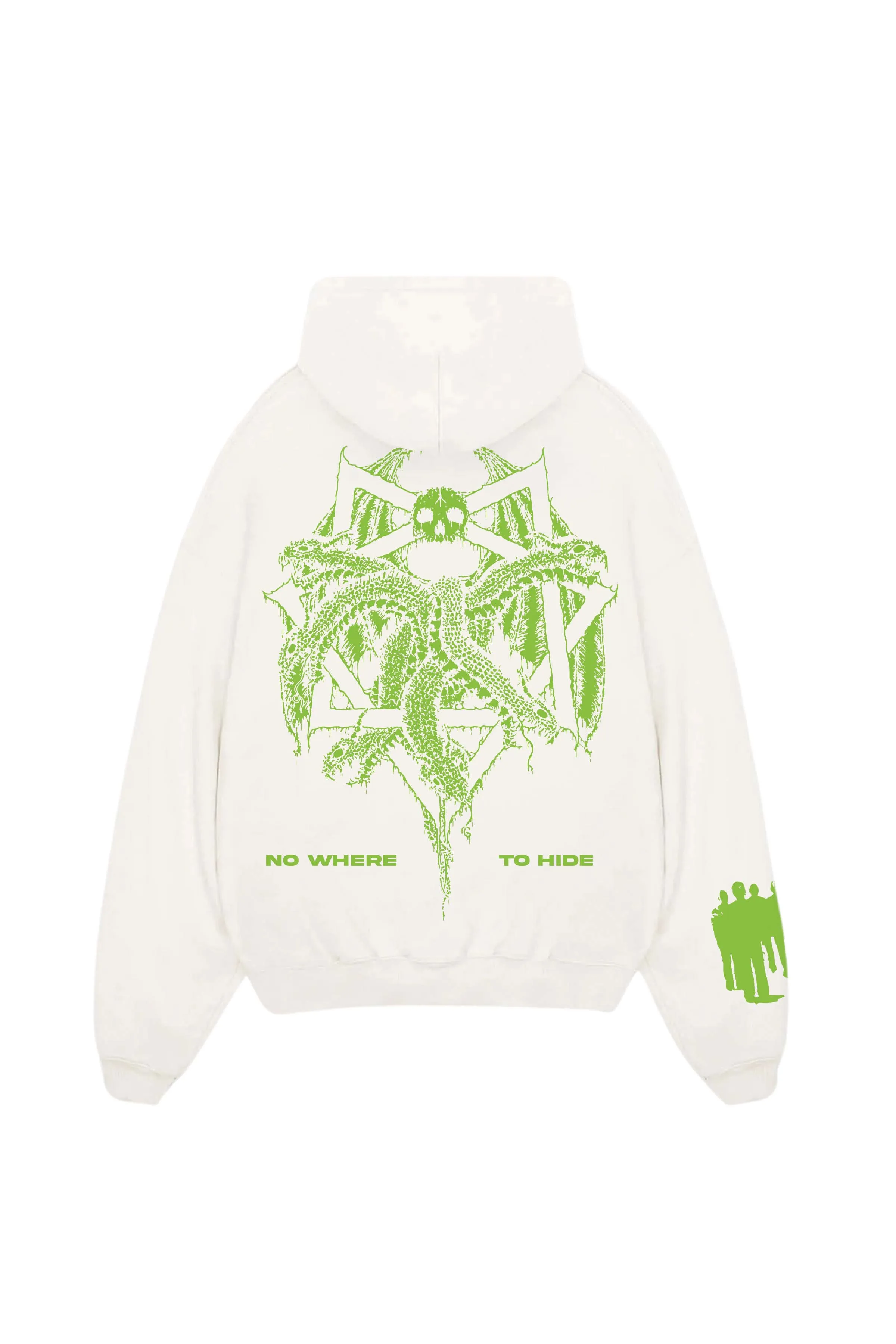 No Where To Hide Designed Oversized Hoodie