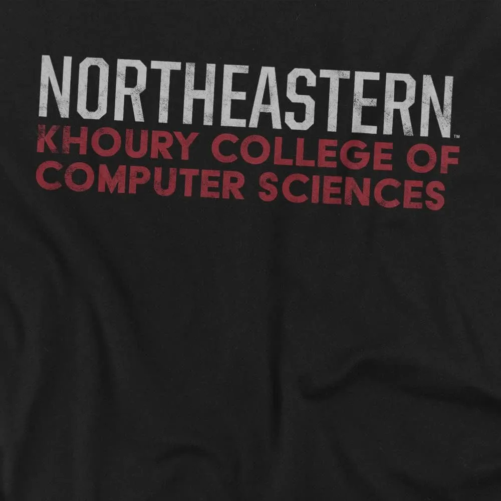 Northeastern University Official Khoury College of Computer Sciences Unisex Adult T Shirt
