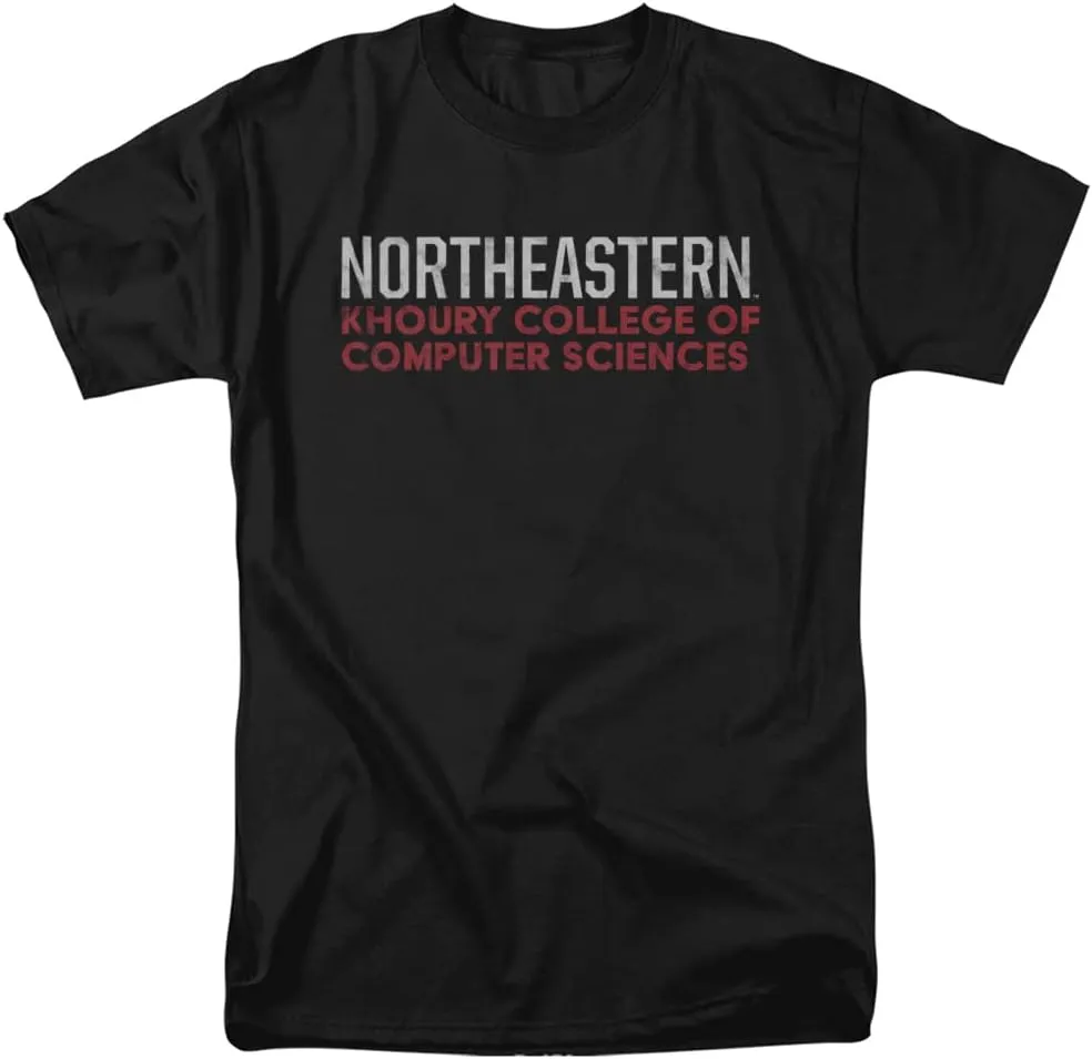 Northeastern University Official Khoury College of Computer Sciences Unisex Adult T Shirt