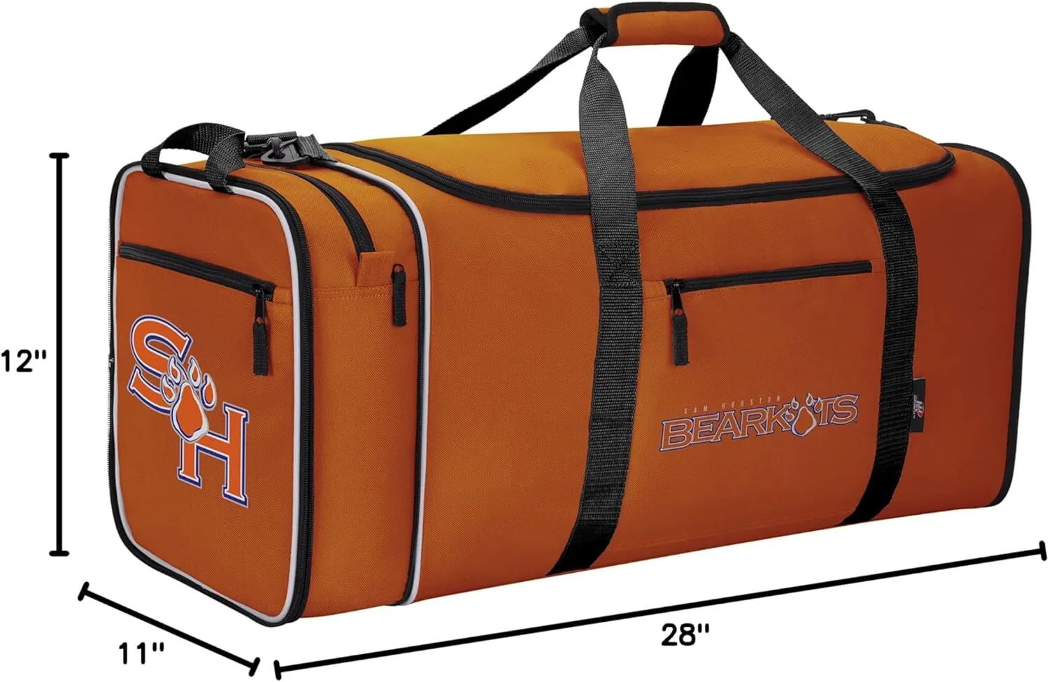 Northwest NCAA Sam Houston State Bearkats Unisex-Adult "Steal" Duffel Bag, 28" x 11" x 12", Steal