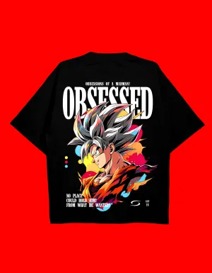 Obsessed Oversized Anime T-Shirt – Bold Graphic Streetwear Design