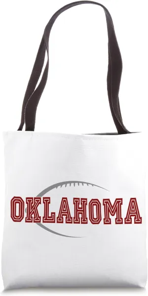 Oklahoma Football Icon Tote Bag