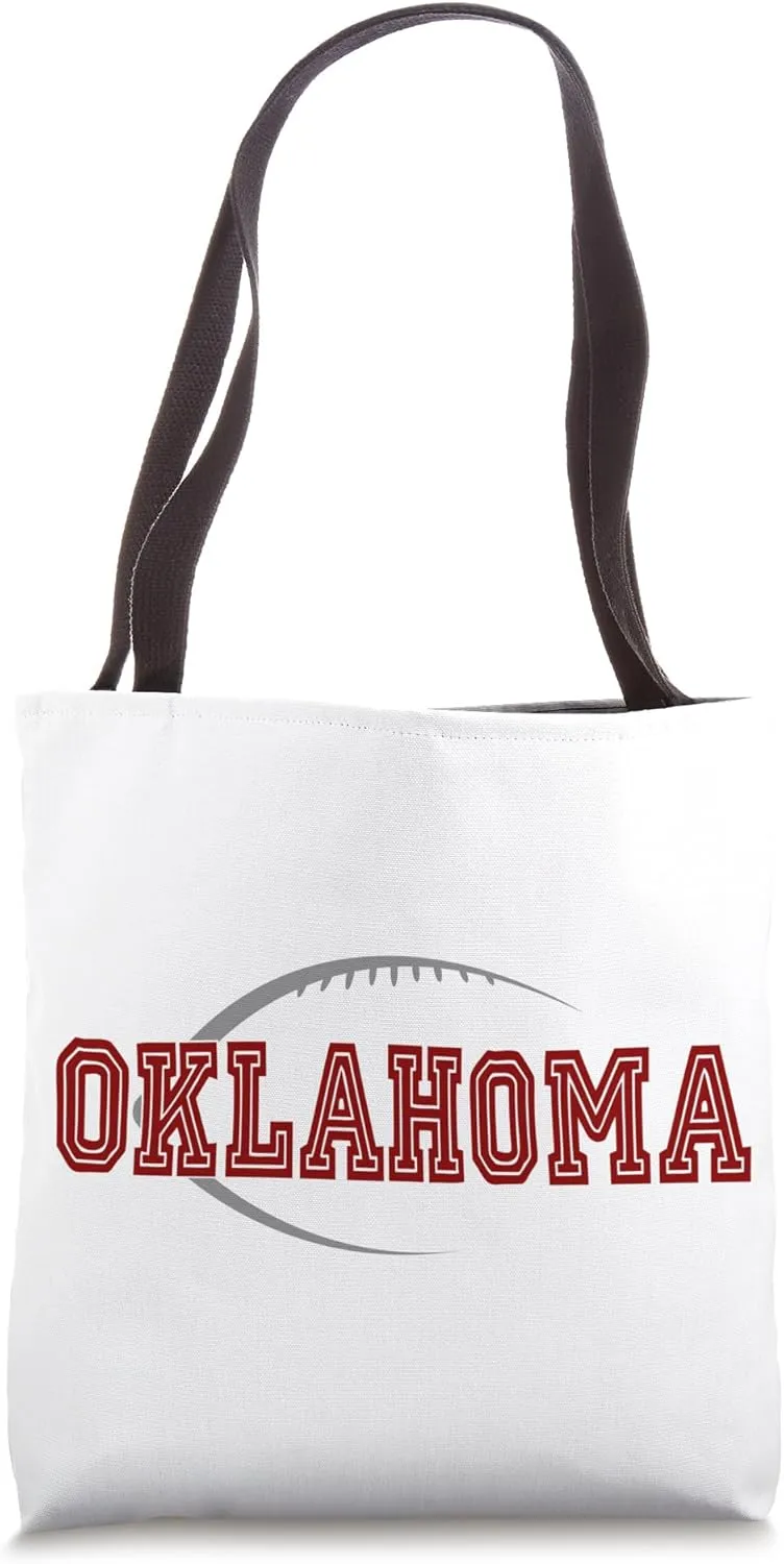 Oklahoma Football Icon Tote Bag