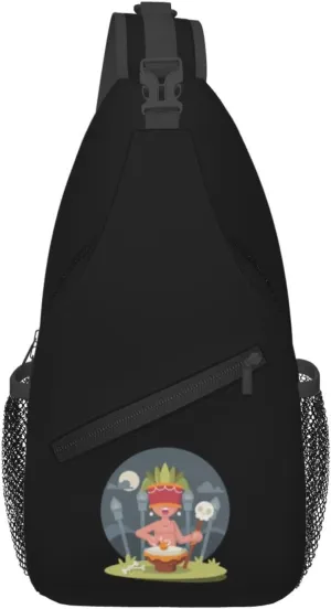 Ongoing Festival Crossbody Bags For Women Men Chest Backpack Gym Shoulder Bag Travel Outdoor Sports Casual Crossbody Bags