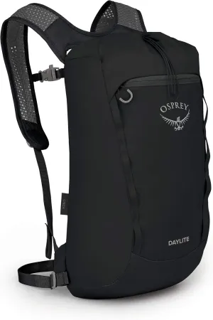 Osprey Daylite Cinch Backpack, Black