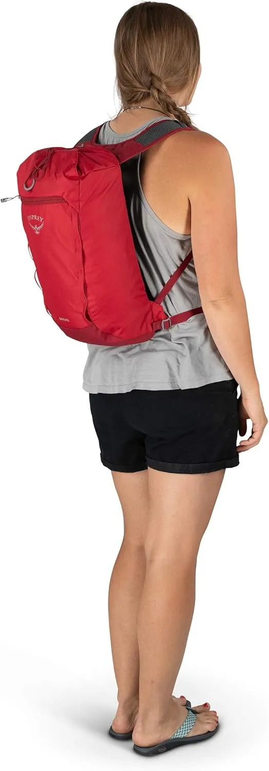 Osprey Daylite Cinch Backpack, Cosmic Red