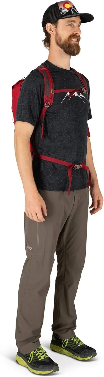 Osprey Daylite Cinch Backpack, Cosmic Red