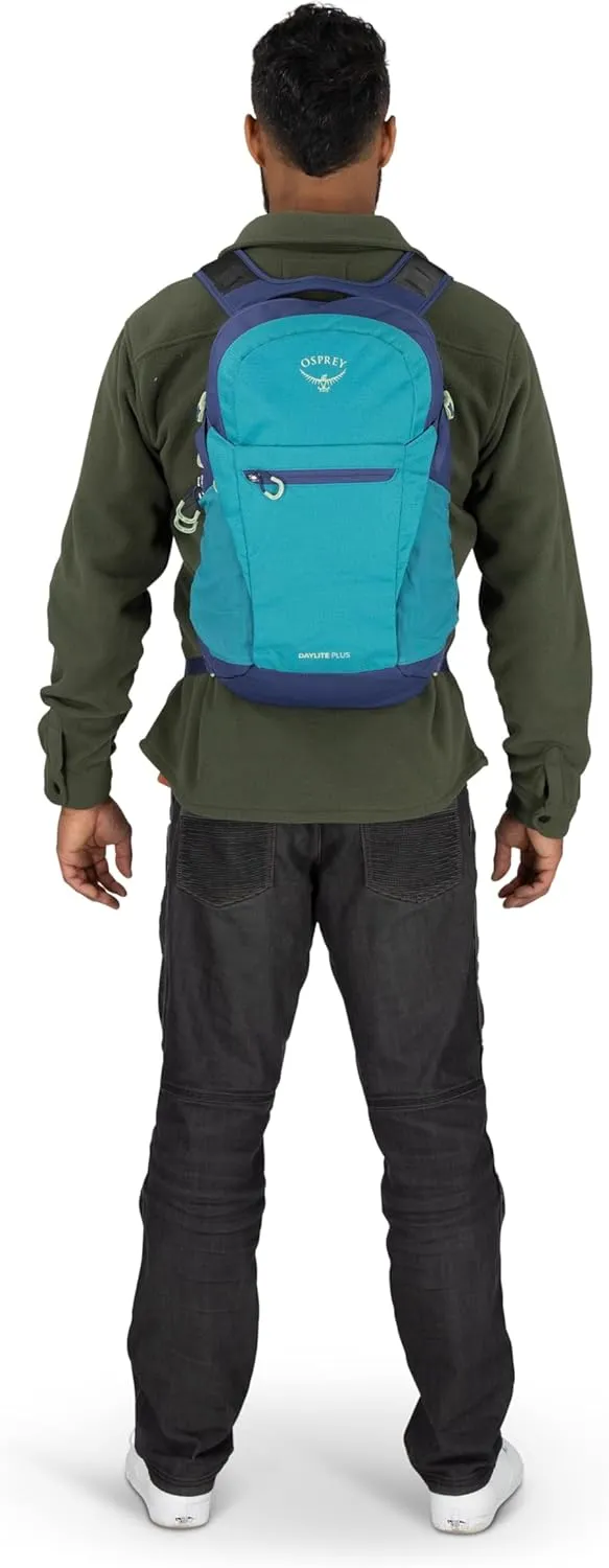 Osprey Daylite Plus Commuter Backpack, Blue Spikemoss/Alkaline