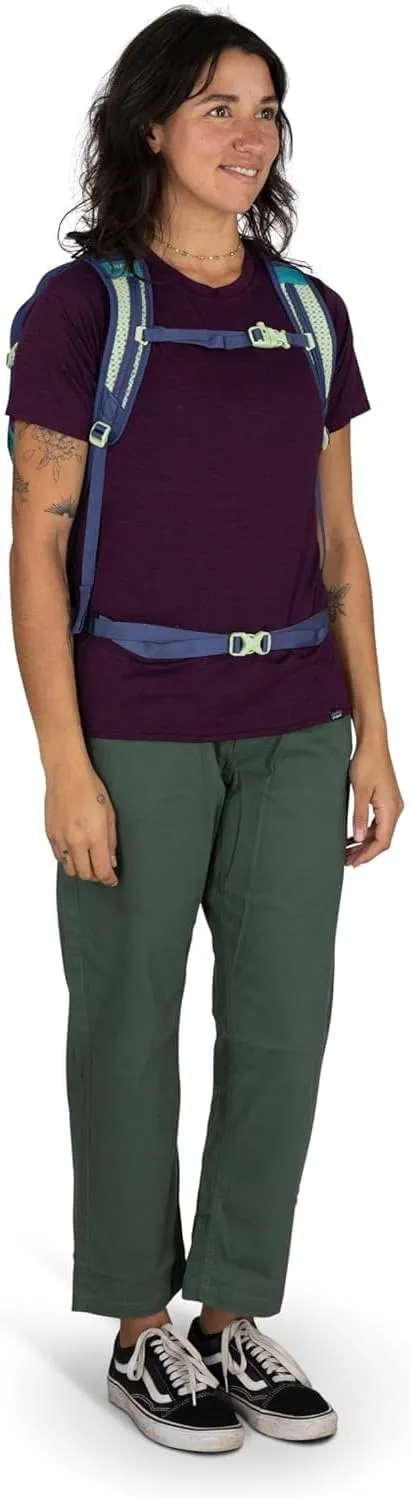 Osprey Daylite Plus Commuter Backpack, Blue Spikemoss/Alkaline