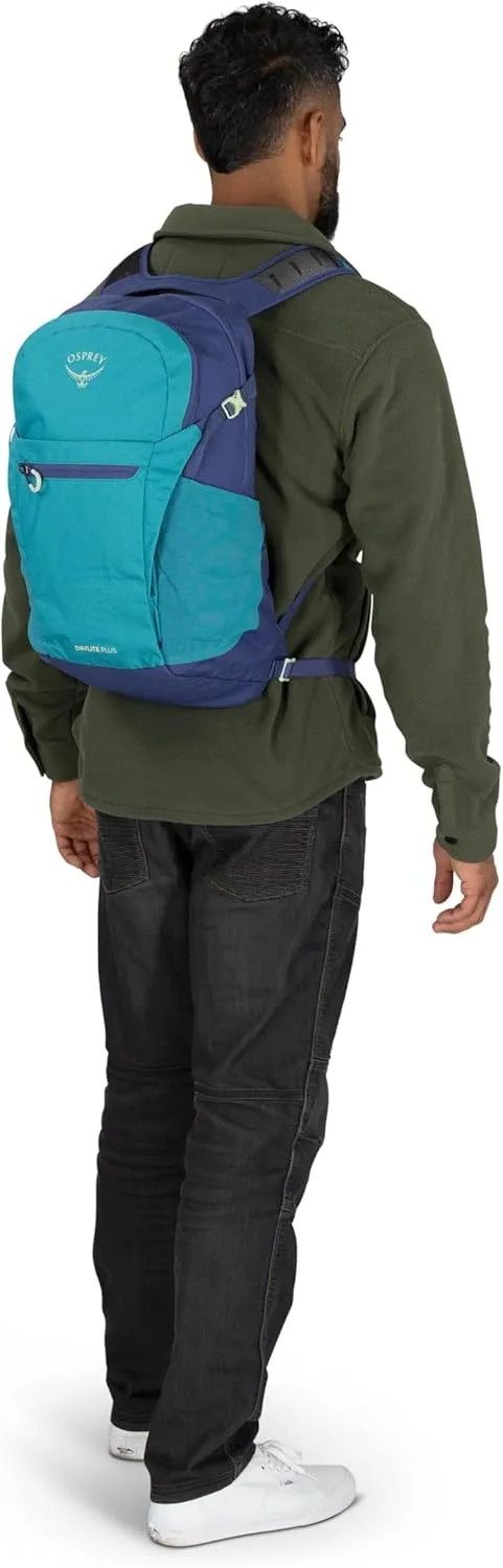 Osprey Daylite Plus Commuter Backpack, Blue Spikemoss/Alkaline