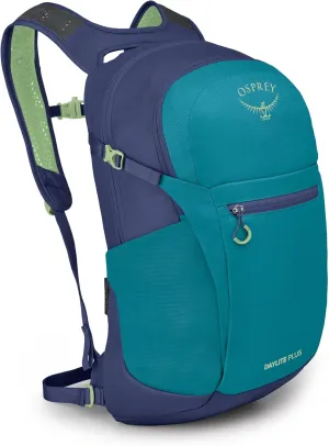 Osprey Daylite Plus Commuter Backpack, Blue Spikemoss/Alkaline