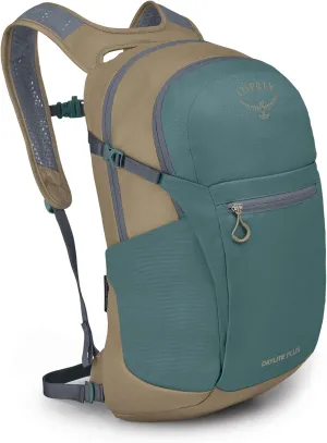 Osprey Daylite Plus Commuter Backpack, Cascade Blue/Latte Brown