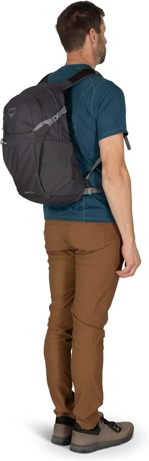 Osprey Daylite Plus Commuter Backpack, Cascade Blue/Latte Brown