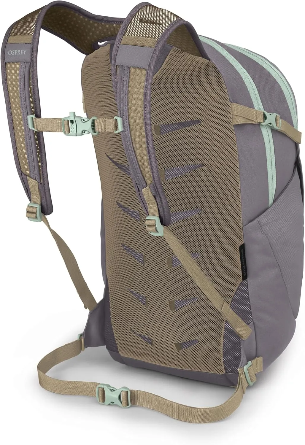 Osprey Daylite Plus Commuter Backpack, Soundwave Grey/Latte Brown