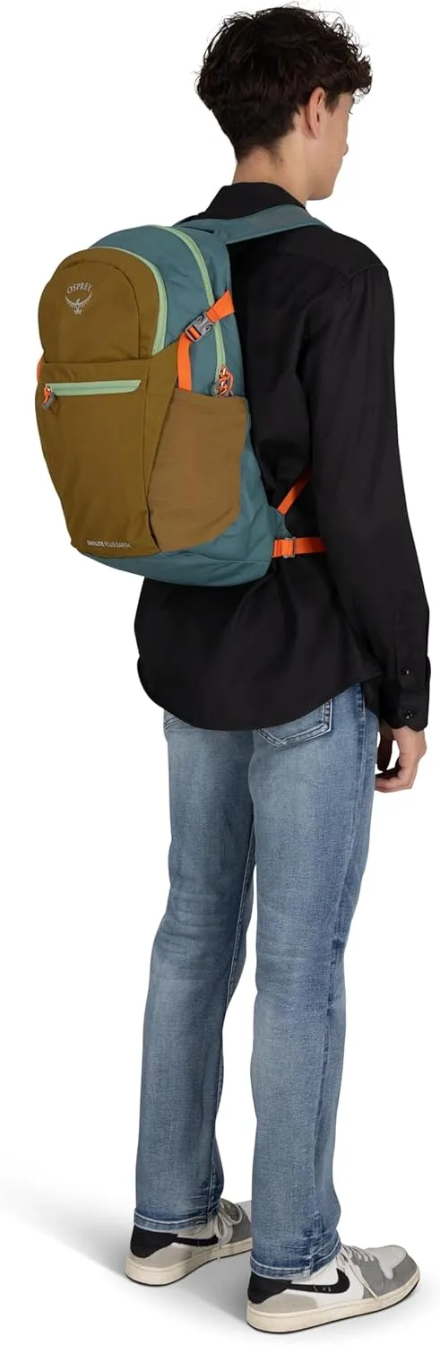 Osprey Daylite Plus Earth Commuter Backpack, Histosol Brown/Cascade Blue