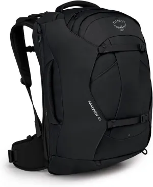 Osprey Fairview 40L Women's Travel Backpack, Black