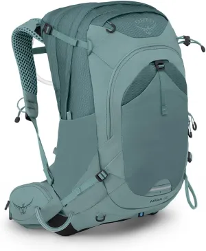 Osprey Mira 32L Women's Hiking Backpack with Hydraulics Reservoir, Succulent Green