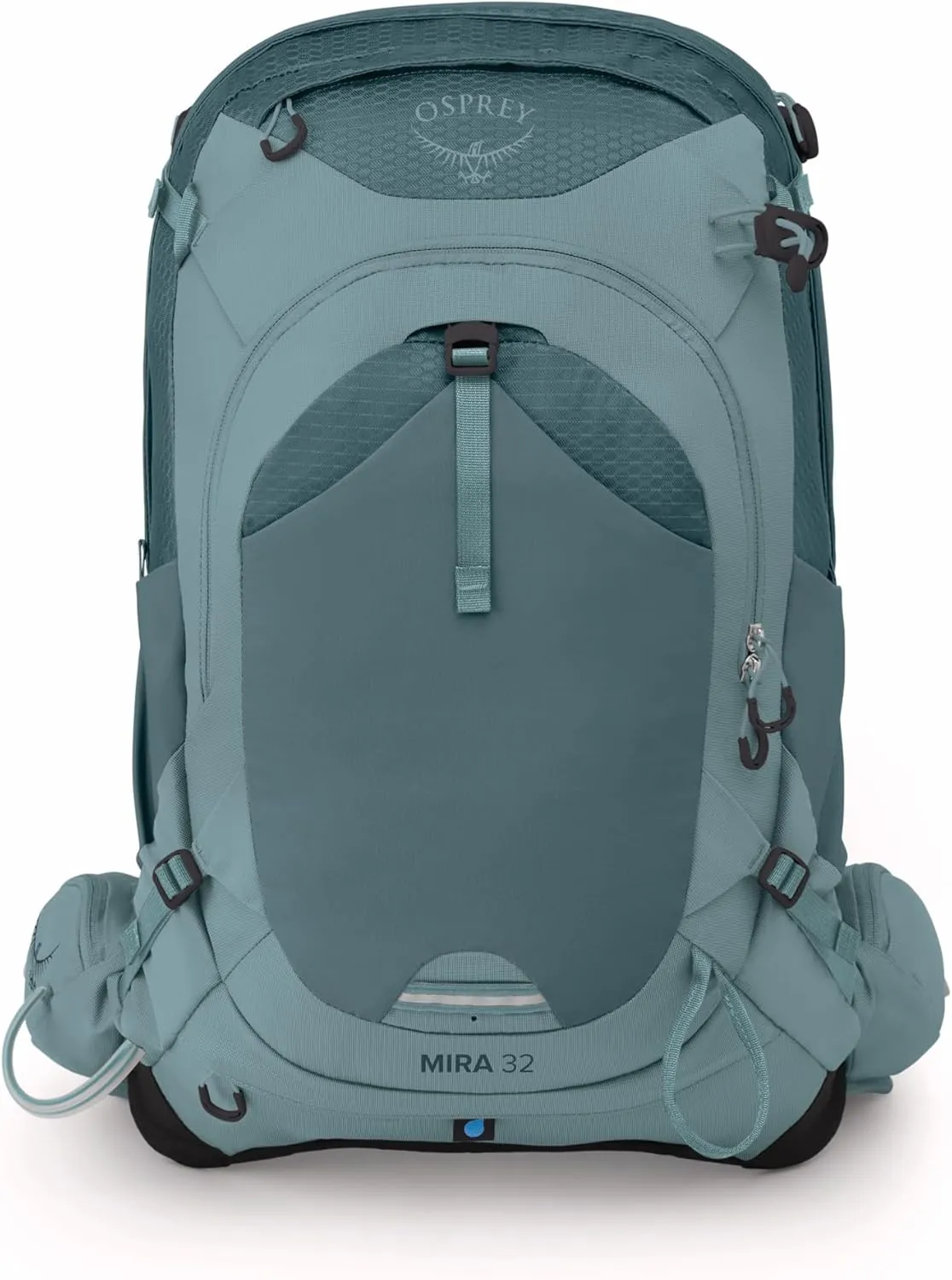 Osprey Mira 32L Women's Hiking Backpack with Hydraulics Reservoir, Succulent Green