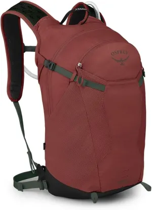 Osprey Sportlite 20L Unisex Hiking Backpack with Hydraulics Reservoir, Acorn/Bonsai