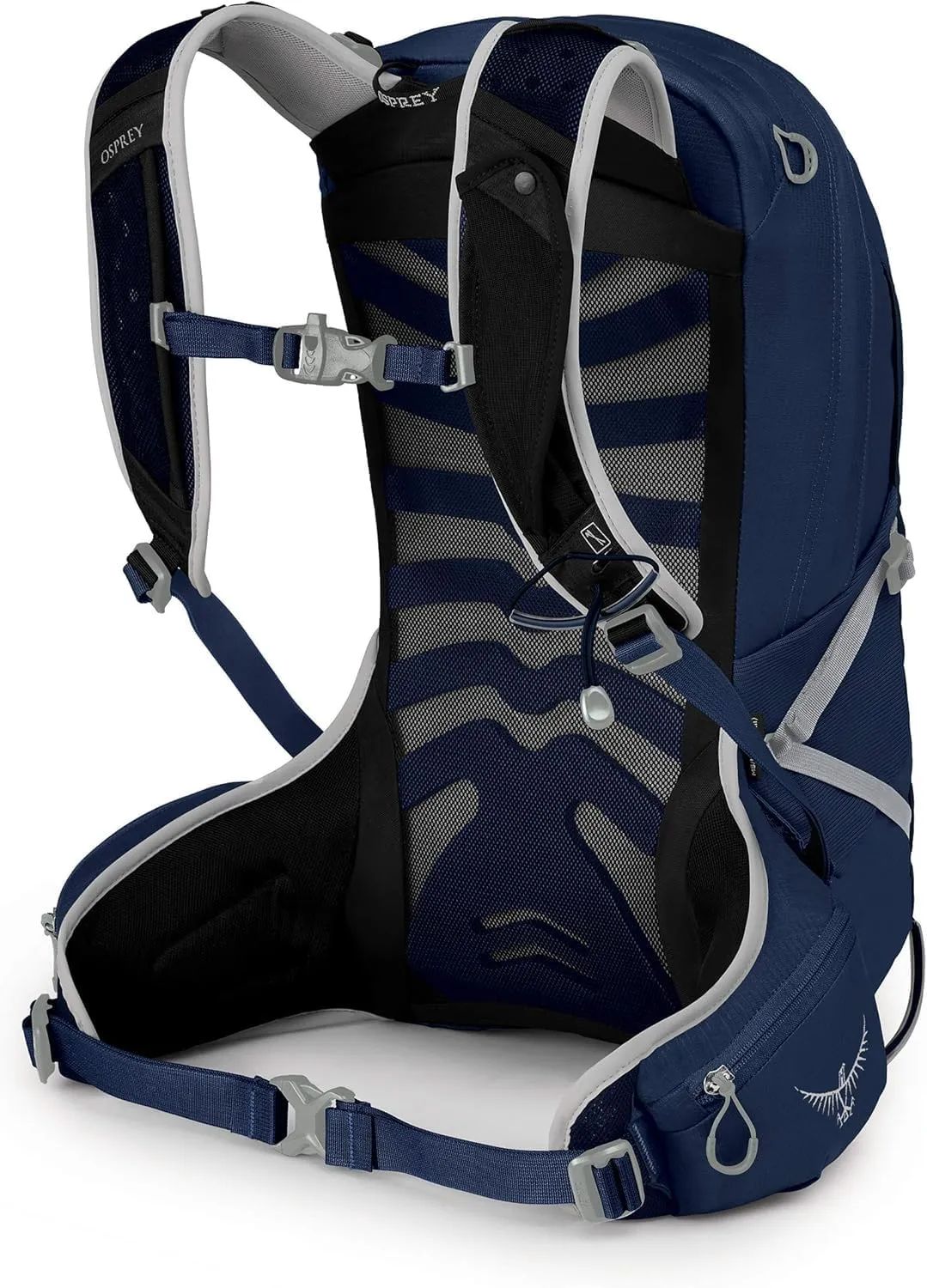 Osprey Talon 11L Men's Hiking Backpack with Hipbelt, Ceramic Blue, S/M