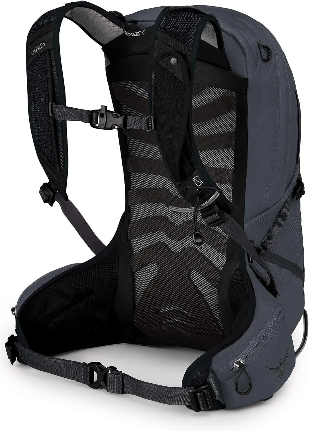 Osprey Talon 11L Men's Hiking Backpack with Hipbelt, Eclipse Grey, S/M