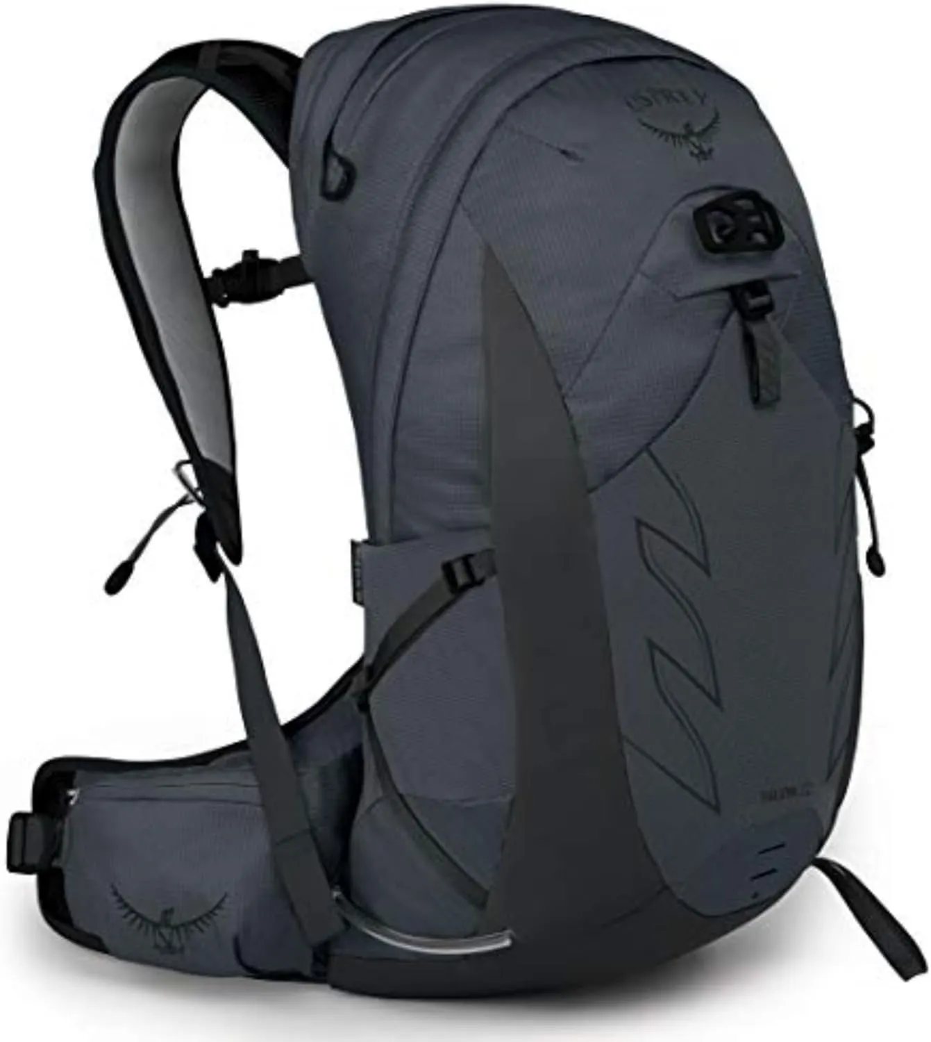 Osprey Talon 22L Men's Hiking Backpack with Hipbelt, Eclipse Grey, Large/X-Large
