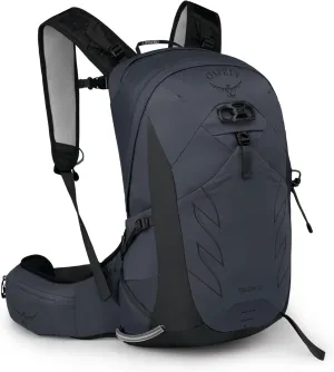 Osprey Talon 22L Men's Hiking Backpack with Hipbelt, Eclipse Grey, S/M, Extended Fit