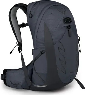 Osprey Talon 22L Men's Hiking Backpack with Hipbelt, Eclipse Grey, S/M