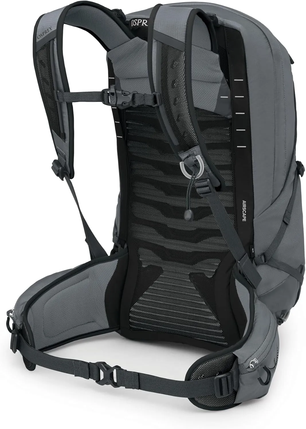 Osprey Talon 22L Men's Lightweight Hiking Backpack with Hipbelt, Phantom Grey/Dark Charcoal