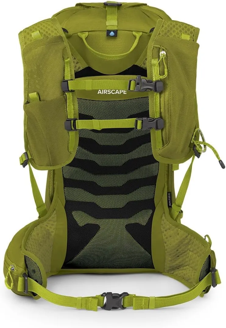 Osprey Talon Velocity 20L Men's Hiking Backpack, Matcha Green/Lemongrass, L/XL