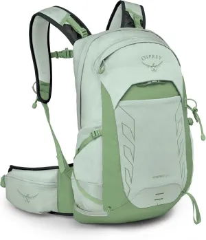 Osprey Tempest 22L Women's Lightweight Hiking Backpack with Hipbelt, Frosty Mint Green/Botanica