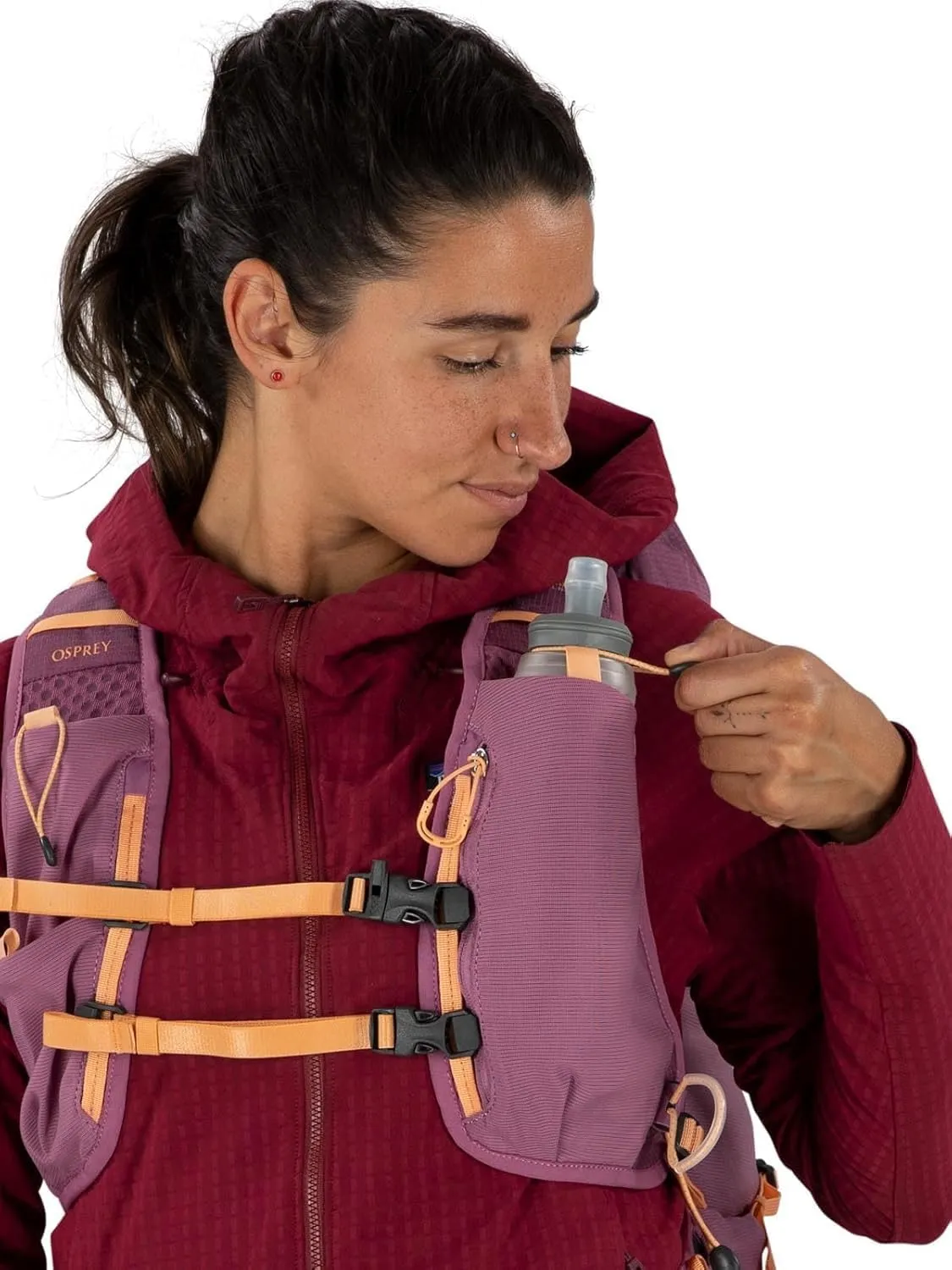 Osprey Tempest Velocity 20L Women's Hiking Backpack, Pashmina/Melon, WXS/S