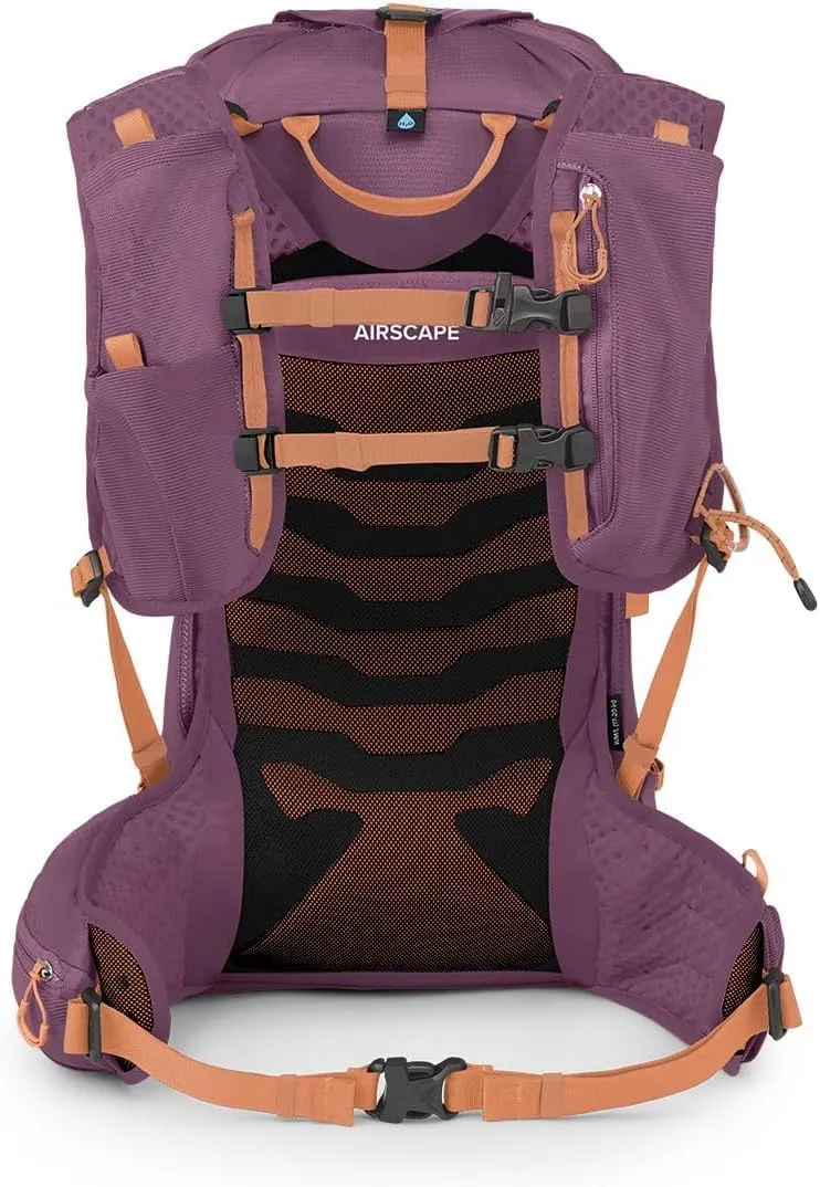 Osprey Tempest Velocity 20L Women's Hiking Backpack, Pashmina/Melon, WXS/S