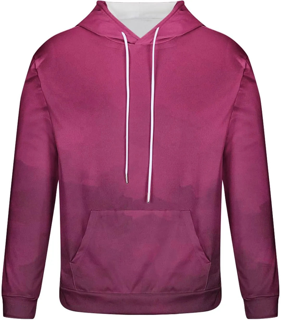 Oversized Hoodies 2024 Fall Vintage Lightweight Mens Hooded Sweatshirts Pullover with Kanga Pockets Streetwear