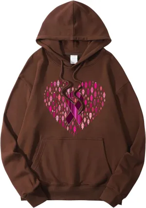 Oversized Hoodiesfor Teen Girly2K Preppysweatshirt Pullover Slogan Letter Graphic Long Sleeve Sweatshirts