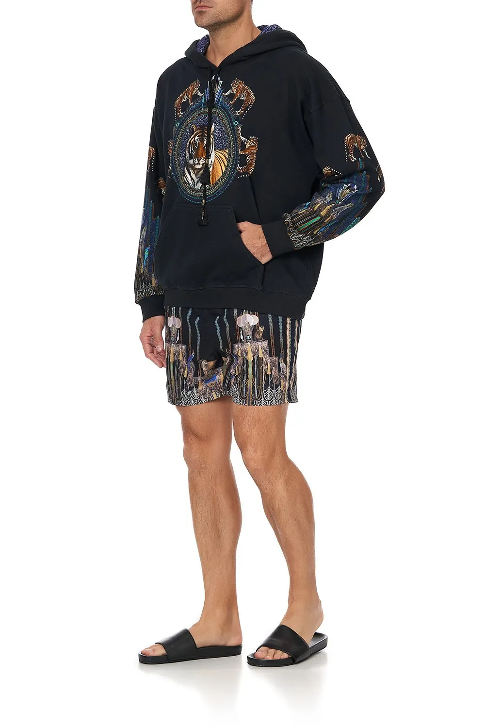 OVERSIZED RELAXED FIT HOODIE DRIPPING IN DECO