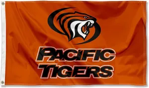 Pacific Tigers Orange College Flag