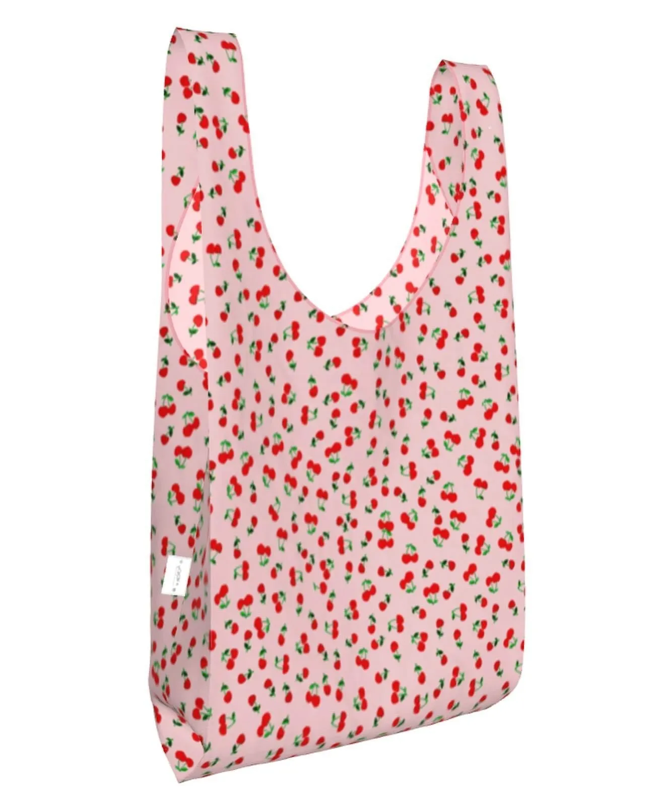 Painted Cherry Parachute Shopper Bag