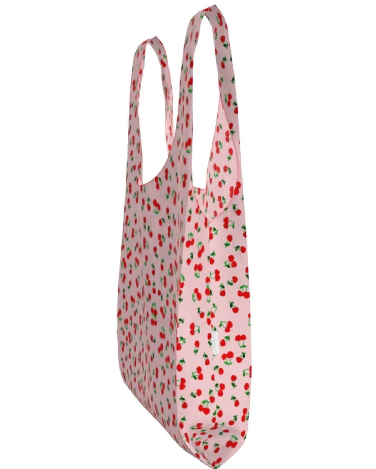 Painted Cherry Parachute Shopper Bag