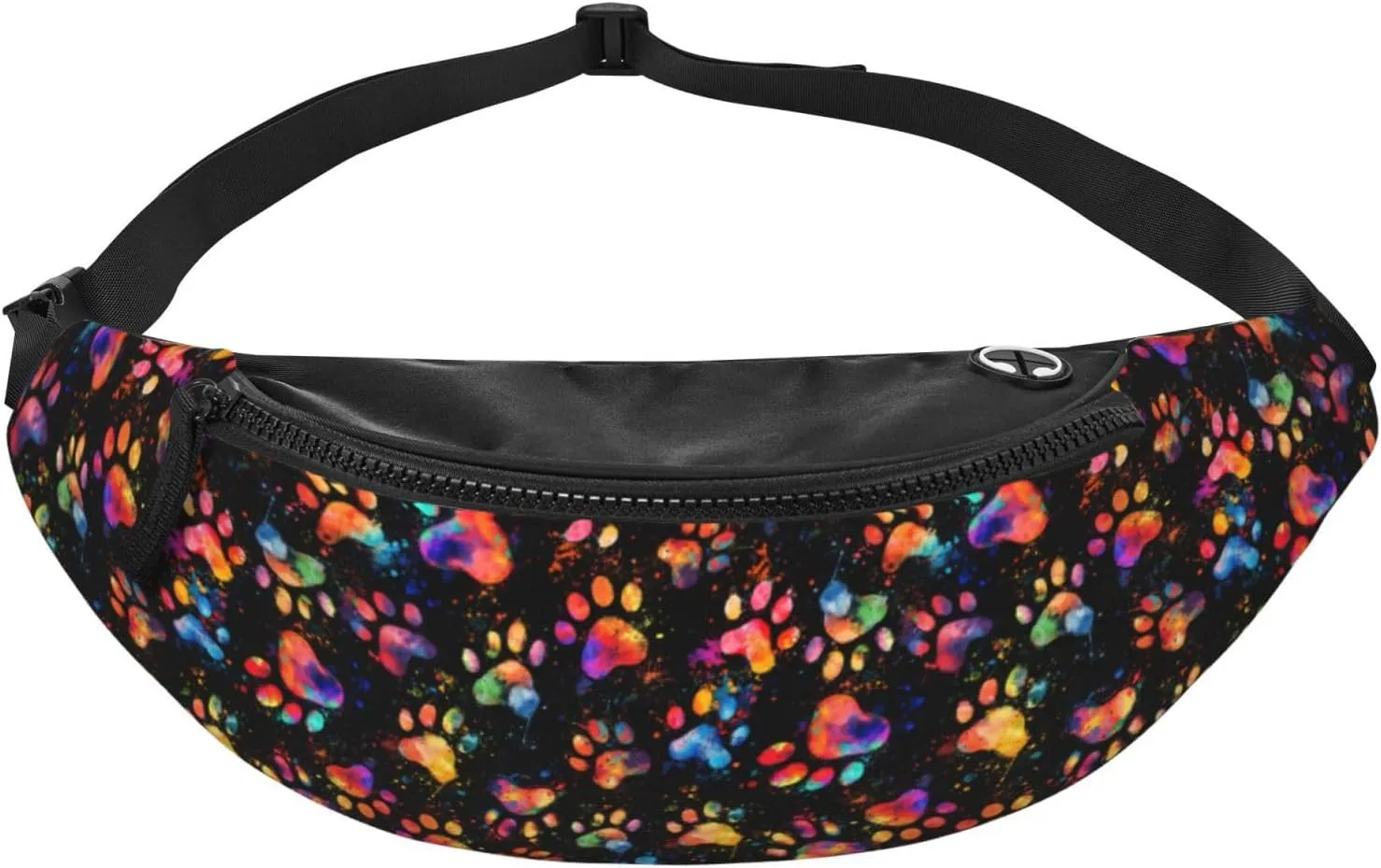Paw Fanny Pack Waist Bag Adjustable Belt Bag For Men Women Traveling Hiking Cycling Running