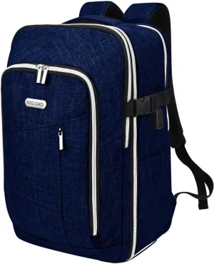 Personal Item Travel Carry On Luggage Backpack for Women Men Flight Approved Casual Weekender Laptop Bag for College Business Outdoors Hiking Water Resistant Lightweight Daypack with USB Charging Port