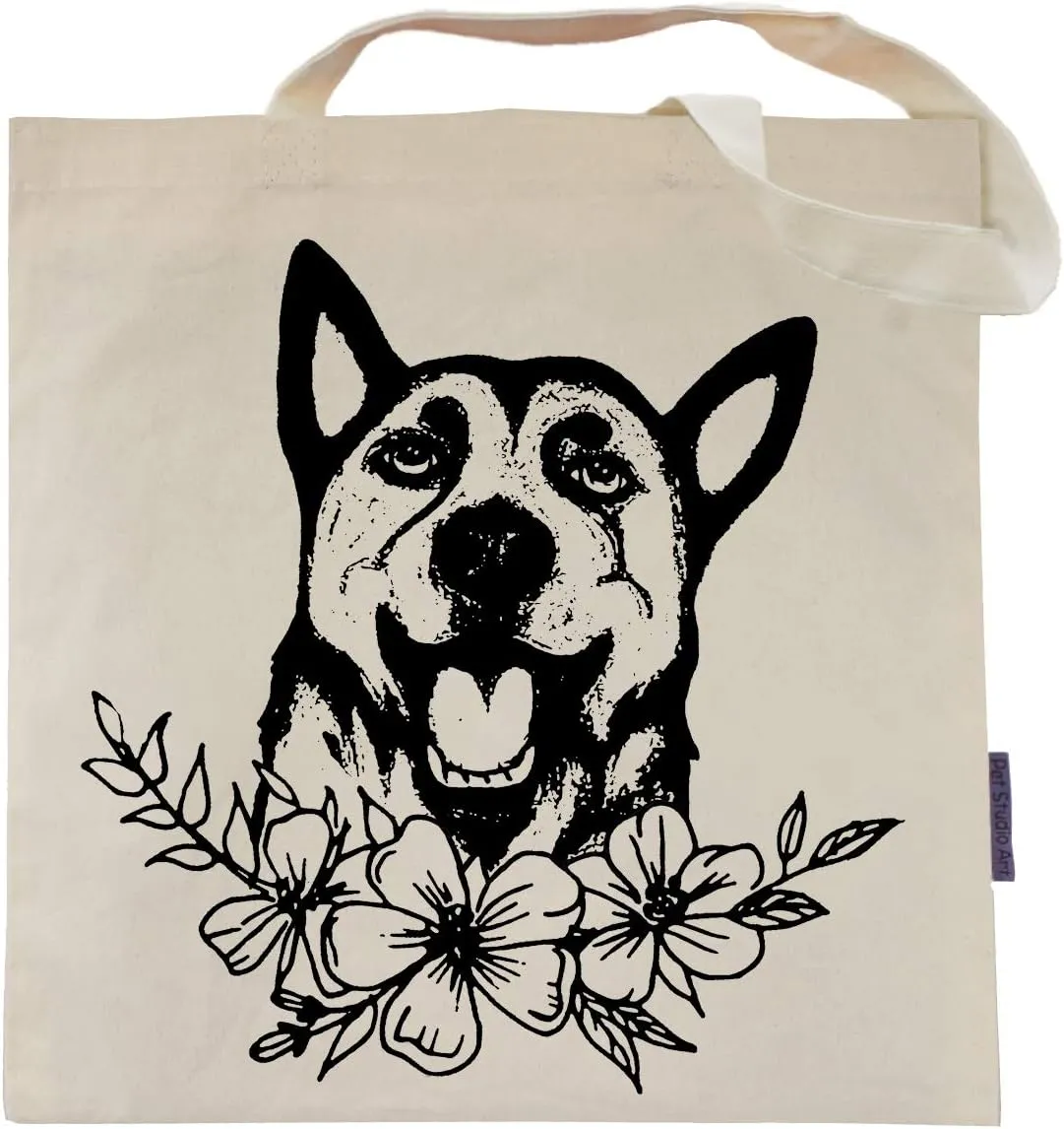 Pet Studio Art Dog Tote Bag