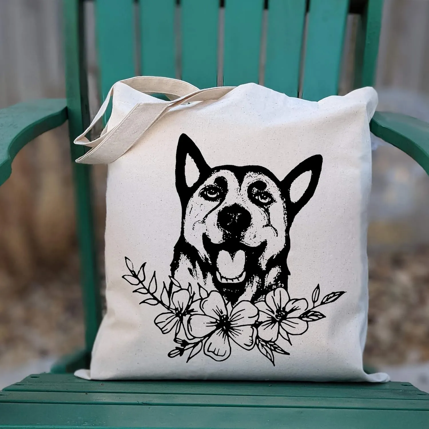 Pet Studio Art Dog Tote Bag