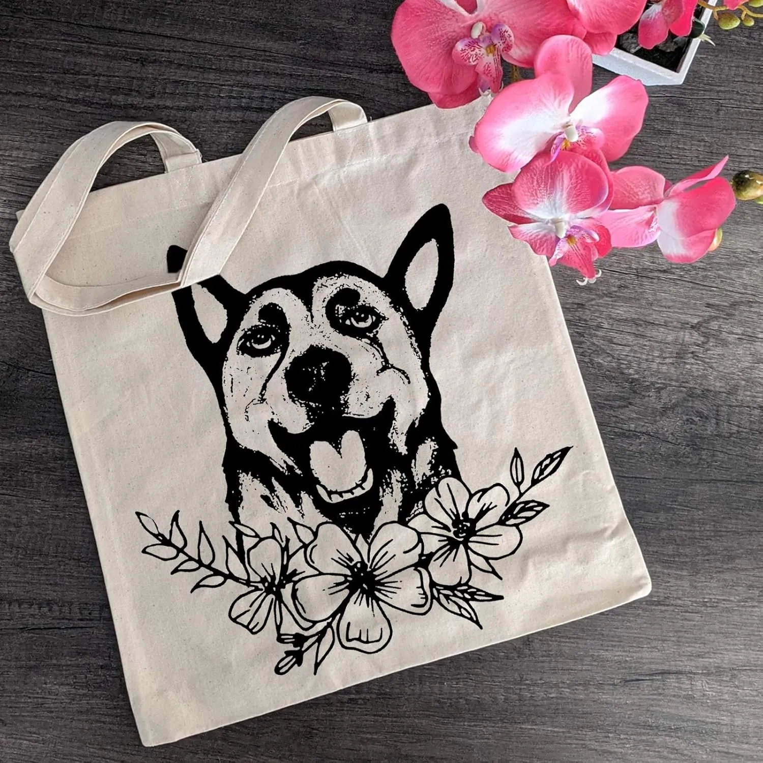 Pet Studio Art Dog Tote Bag