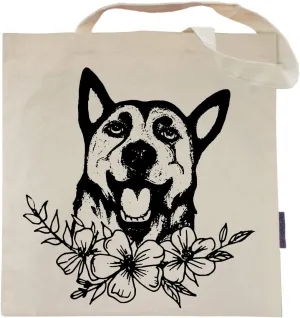 Pet Studio Art Dog Tote Bag